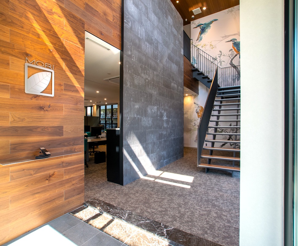 モリ環境衛生センター株式会社 社屋 エントランス