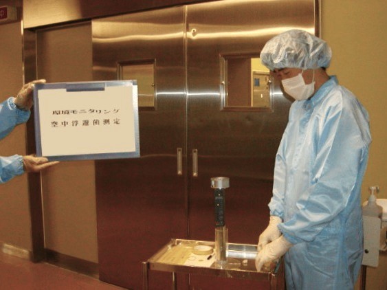 浮遊菌測定